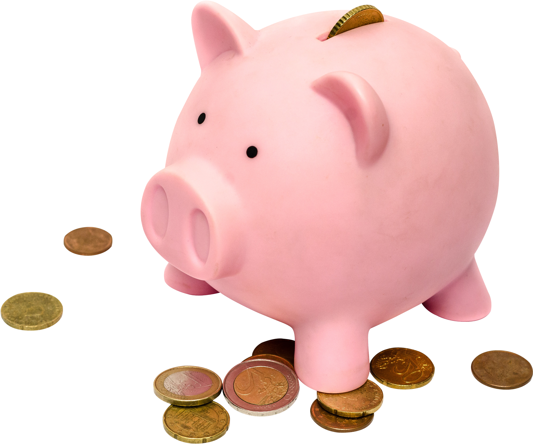 Piggy Bank Transparent Background - Piggy Bank Image Transparent (1950x1716), Png Download