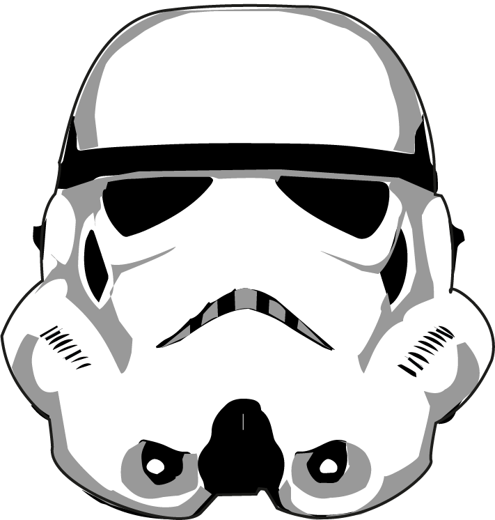 Stormtrooper - Star Wars - Stormtrooper 'a New Hope' Helmet Replica (711x746), Png Download