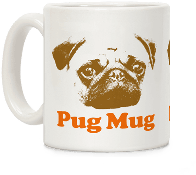 Pug Coffee Mug - Im Allergic To The Payload (484x484), Png Download
