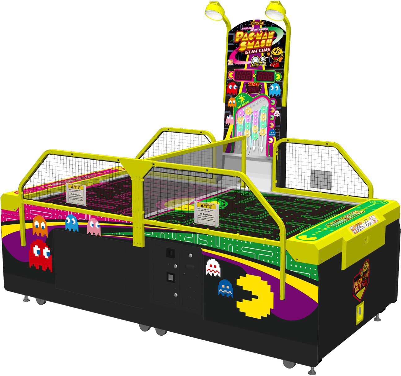 The - Pac Man Smash Slimline (1920x1357), Png Download