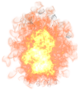 Animated Gif Explosion Transparent (1024x768), Png Download