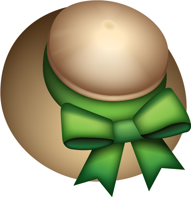 Download Picnic Hat Emoji Icon - Hat Emoji Transparent Png (480x480), Png Download