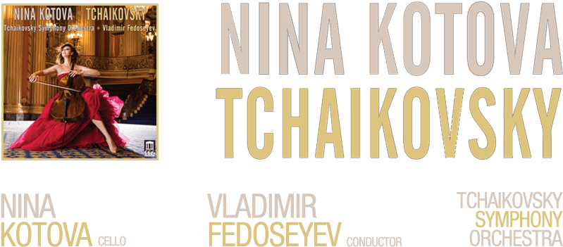 Listen Now On - Nina Kotova: Tchaikovsky - Nina Kotova (863x401), Png Download