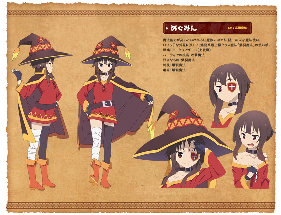 Art Id - - Konosuba God’s Blessing On This Wonderful World Megumin (1440x900), Png Download