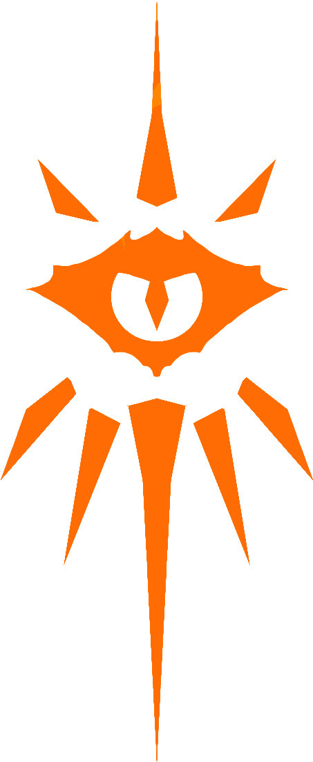 Chaos Horde Symbol - Art Symbol Fantasy (501x1189), Png Download