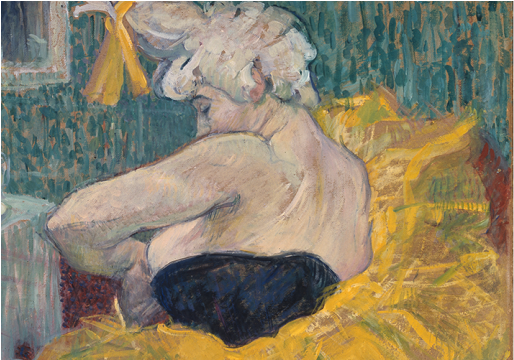 Triunfo Da Cor Banner - Henri De Toulouse Lautrec La Clownesse Cha U Kao 1895 (1024x359), Png Download