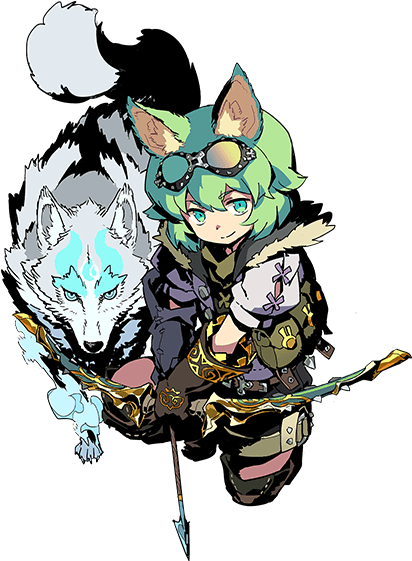 ハウンド丨character丨世界樹の迷宮v 長き神話の果て - 公式サイト - Etrian Odyssey 5 Rover (487x728), Png Download