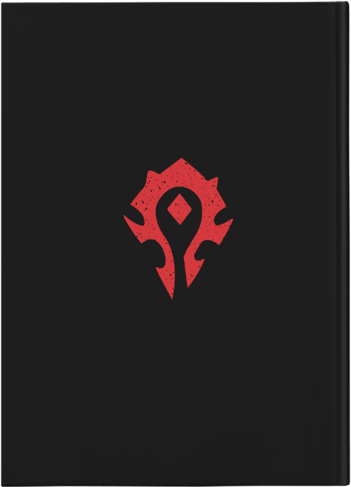 World Of Warcraft "for The Horde" Hard Cover Journal - Horde Symbol (1024x1024), Png Download