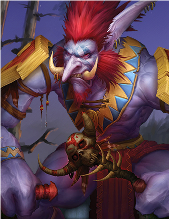 Troll Wow (416x522), Png Download