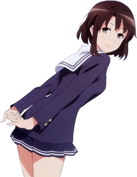Megumi Katou Saenai Heroine No Sodatekata, Kato, Boku - Megumi Kato Wallpaper Android (500x665), Png Download