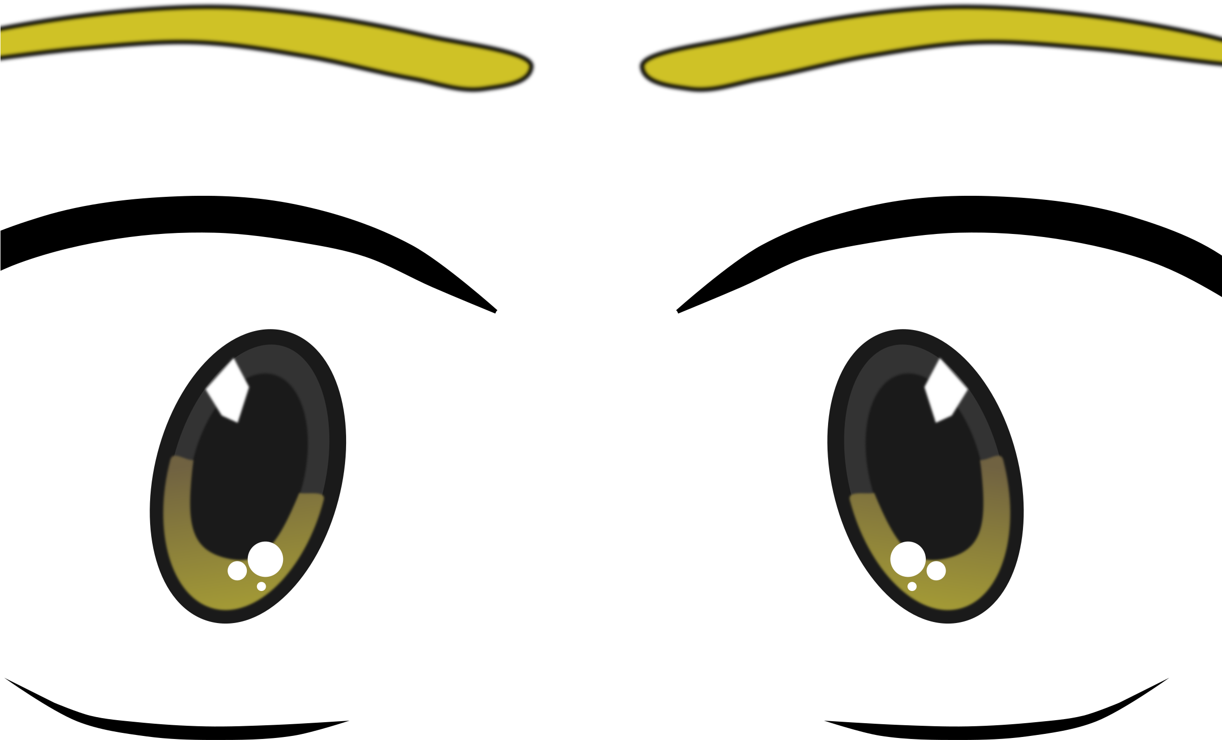 Anime Eyes Png (2400x3394), Png Download