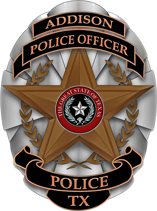 An Error Occurred - Addison Police Badge (900x711), Png Download