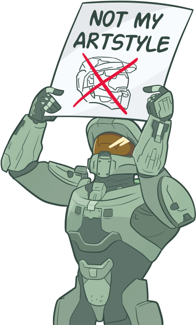 50 - Halo (526x676), Png Download