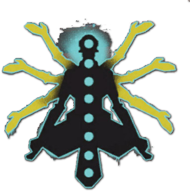 Image Spray Nine Overwatch Graphic Transparent Library - Zenyatta Nine Spray (406x399), Png Download