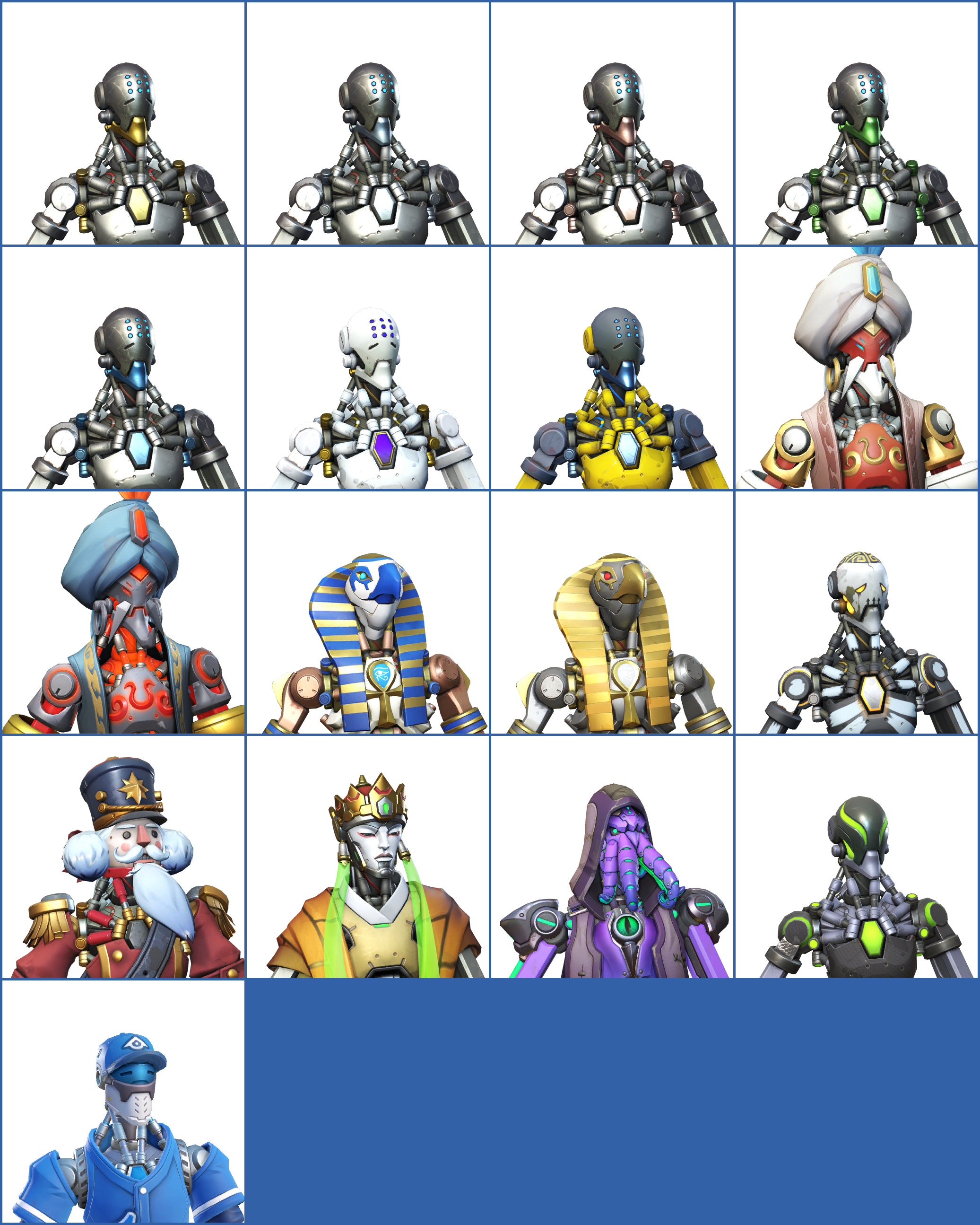 Click For Full Sized Image Zenyatta - Computer (2073x2590), Png Download