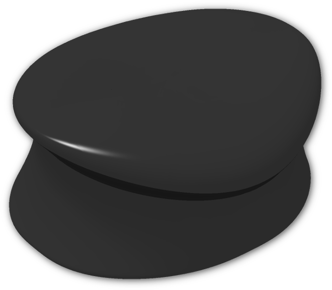 Minifig Police Hat - Table (800x601), Png Download