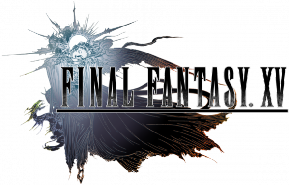 Final Fantasy Xv Versus 'the Sims' - Final Fantasy 15 Title (588x377), Png Download