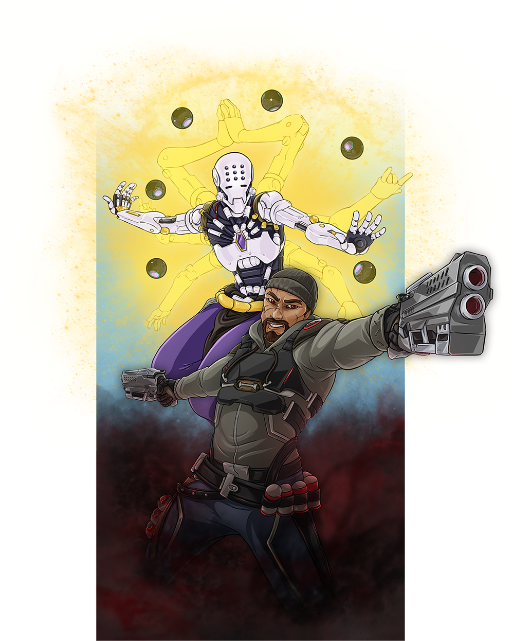 This Is The Last Image From This Sassy Zenyatta Comic - The Thing (1000x1269), Png Download