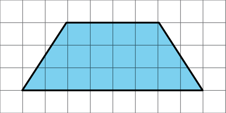 Find The Area Of This Trapezoid - Cross (781x390), Png Download