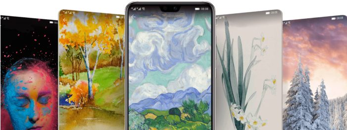 Share Your Favorite Theme - Designart 'house And Quiet Pond In Fall' Landscape (700x300), Png Download