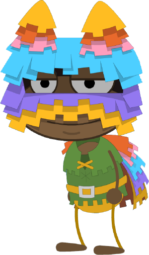 Picture Free Stock Pi Ata Man Poptropica Wiki Pinatamanpng - Piñata Man (300x513), Png Download