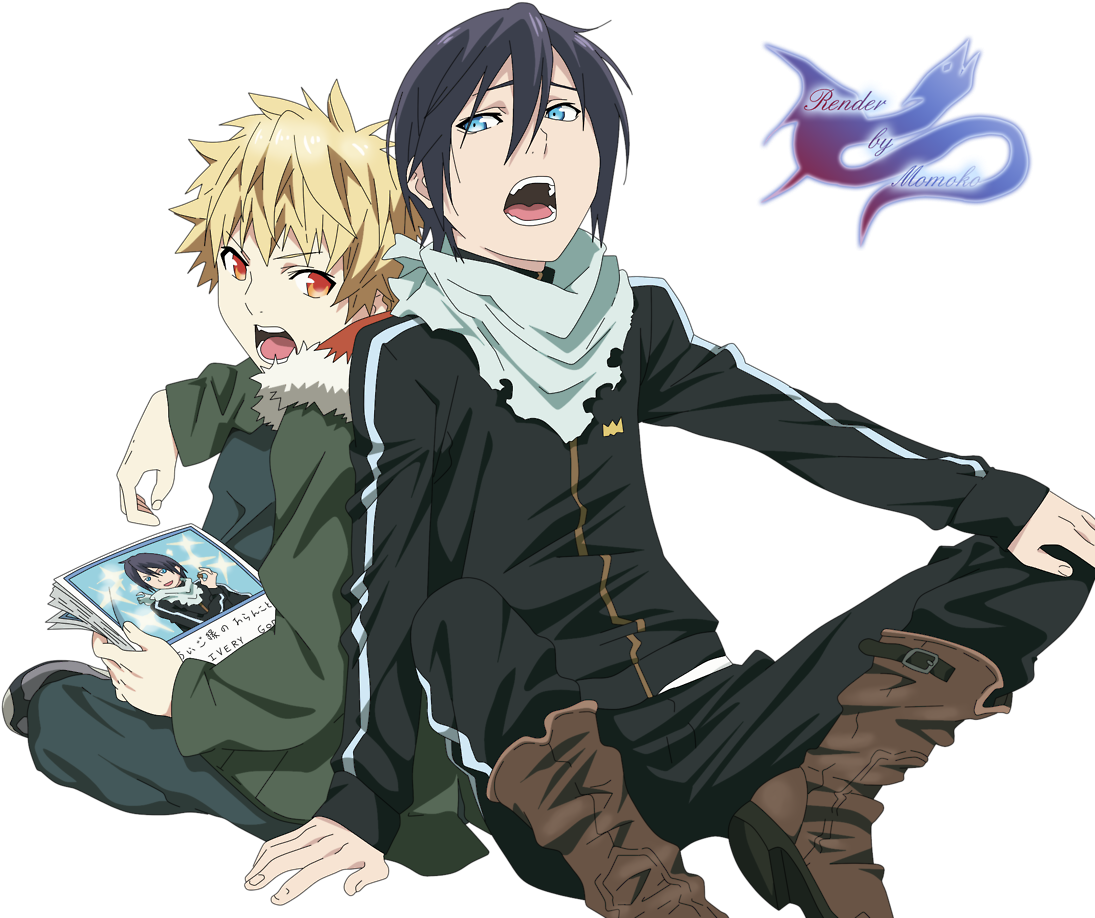 Yato And Yukine - Noragami Yato Y Yukine (1280x922), Png Download
