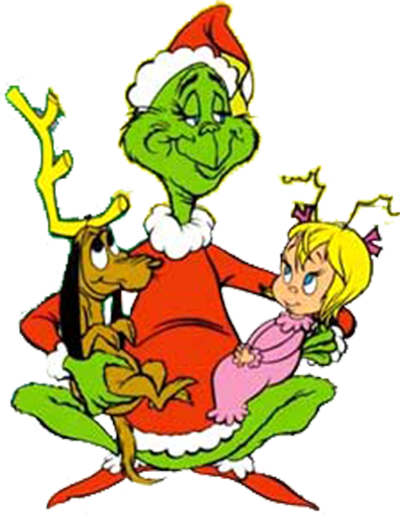 2vynvaa - Grinch Loves Christmas (400x516), Png Download