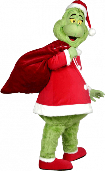 Grinch Storytime - Grinch Costume (370x600), Png Download
