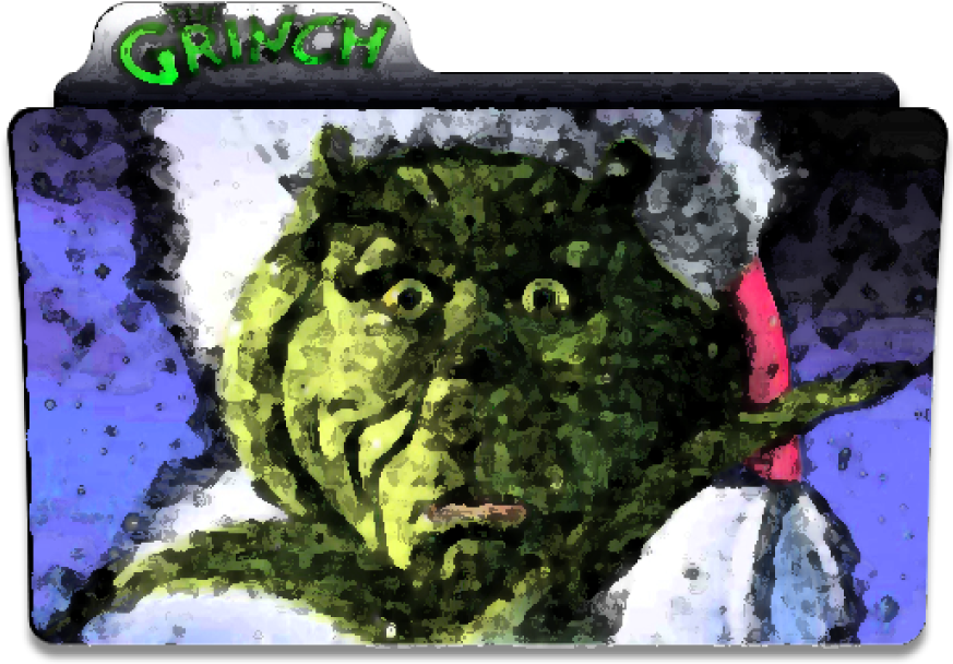 Ankunftskultur Oder Der Grinch - Cartoon (872x793), Png Download