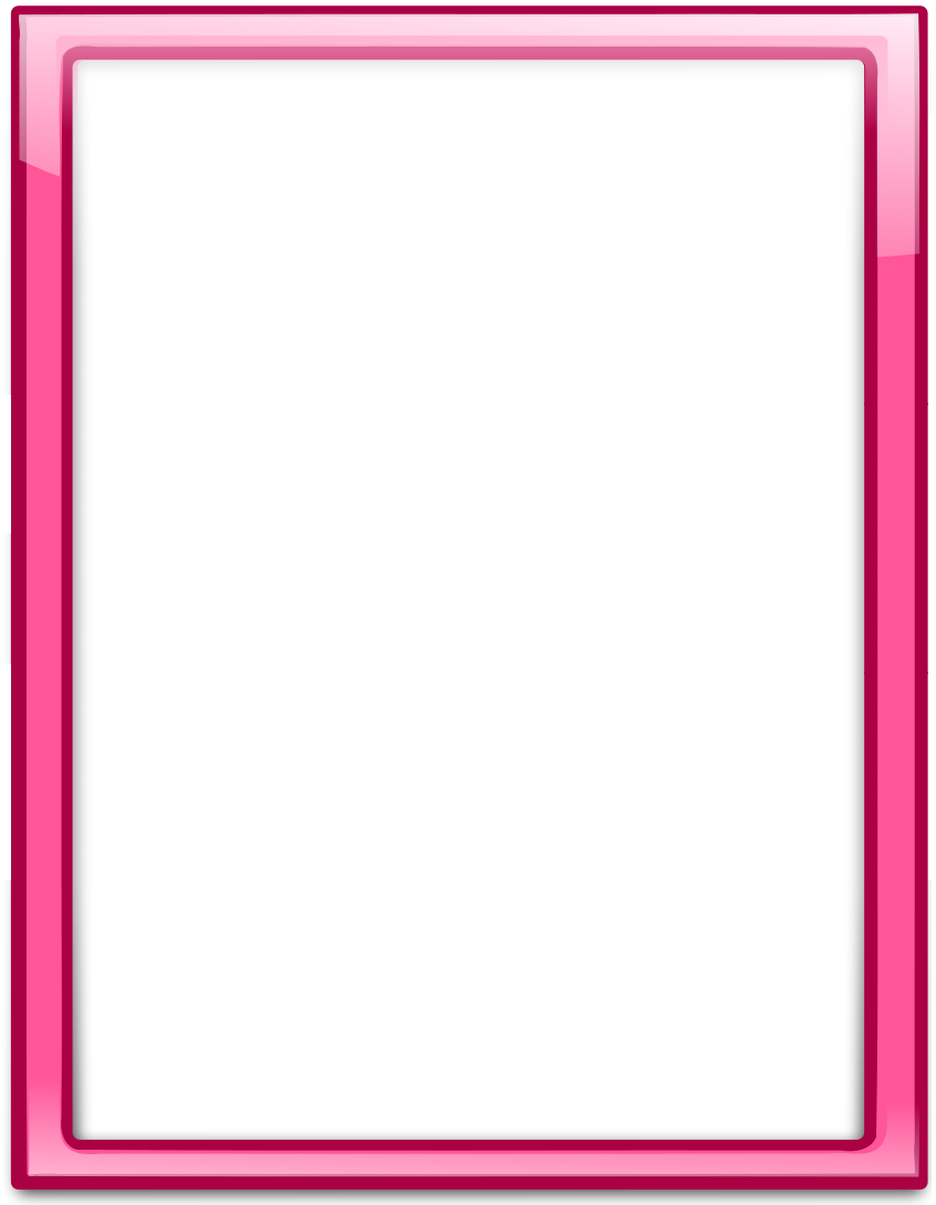 Download Frame Pink Png Picture Library Download - Simple Pink Frame ...