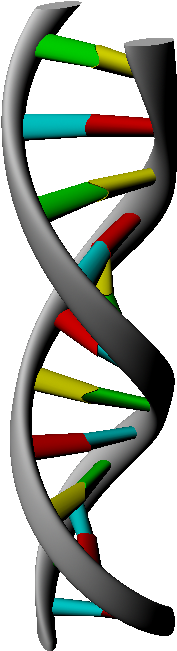 3d Dna Strand Rendering In Maya - Rendering (1440x810), Png Download