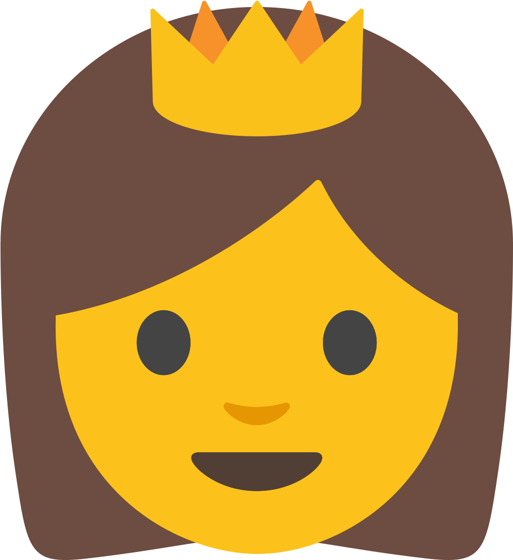 File - Emoji U1f478 - Svg - Emoji Princesa (768x768), Png Download