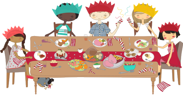 We're Thrilled To Present These Favourite Festive Books - Book (593x308), Png Download
