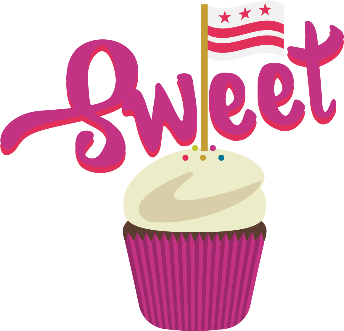 Washingtondc On Twitter - Cupcake (1200x1200), Png Download
