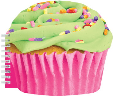 Celebration Cupcake Scented Notebook - Frosted Cupcake Scented Notebook (415x415), Png Download