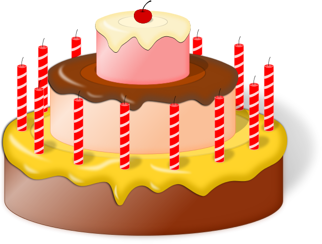 Bigal's Books And Pals - Bolo De Aniversario Em Png (640x480), Png Download