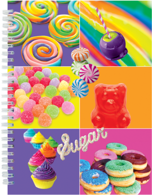Picture Of Sugar Flip Journal - Iscream Insulated Lunch Tote (sugar) (415x415), Png Download