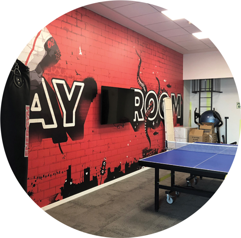 A Stunning Working Environment - Ping Pong (1000x1000), Png Download