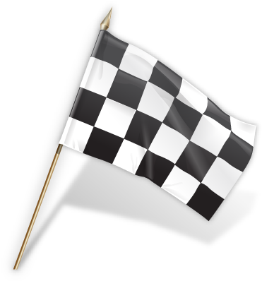 Theresa's Convent - Checkered Flag Icon (400x400), Png Download