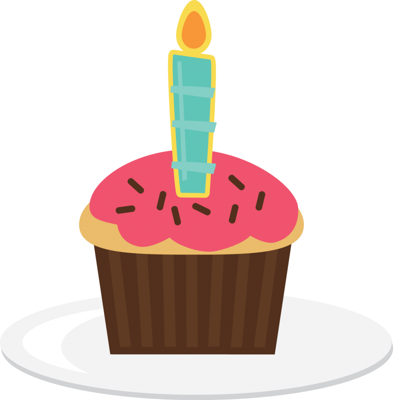 Cupcake Free Svg Free Cutting Files For Scrapbooking - Clip Art (786x800), Png Download