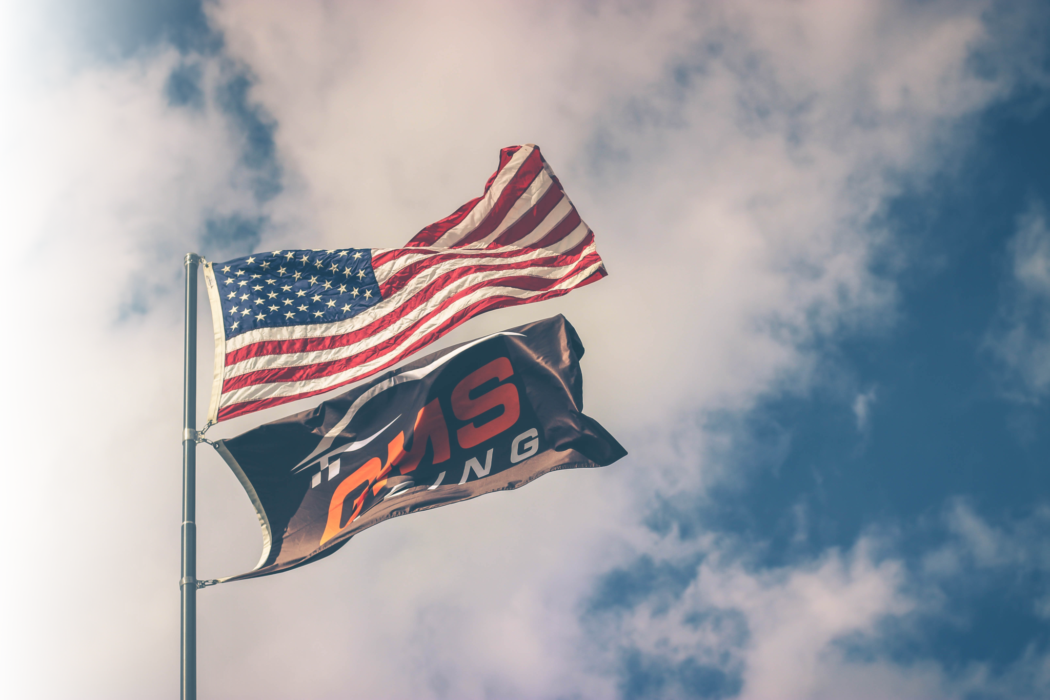 Gms Racing - Flag Of The United States (2048x1365), Png Download