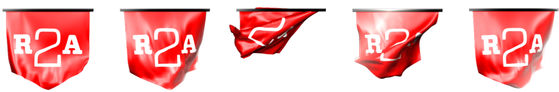 The Logo Draws Its Form From The Strength Of A Shield, - Red Flag (1880x414), Png Download