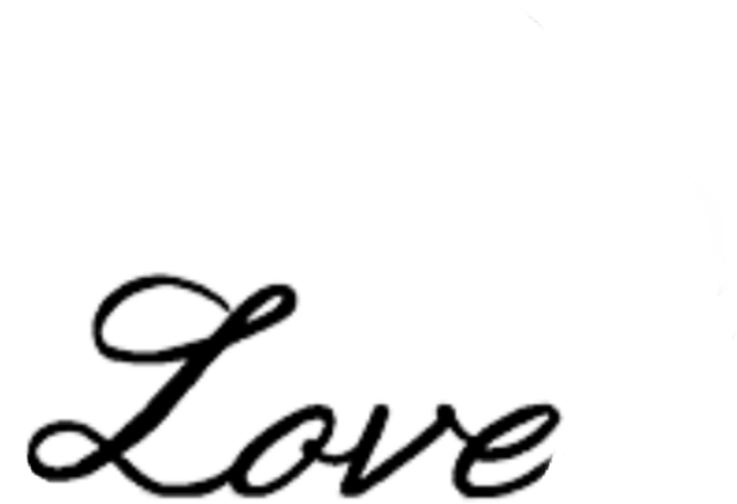 Tatoo Tumblr Effect Picsart Love Amor - Loved Beautiful Poster 24 X 36in (1462x878), Png Download