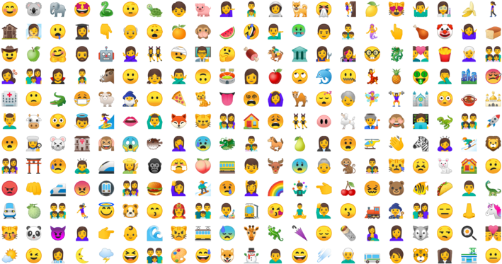 Google New Emoji - Android Oreo Emojis (750x422), Png Download