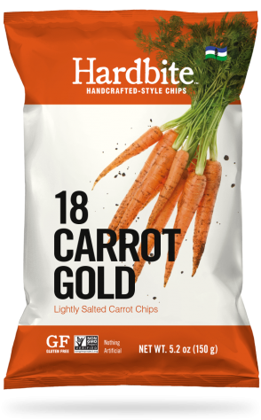 Lightly Salted Carrot - Hard Bite Chips (315x500), Png Download