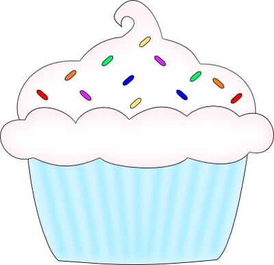 Cupcake (400x387), Png Download