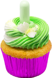 Matcha Cha Cupcake - Menu (350x350), Png Download