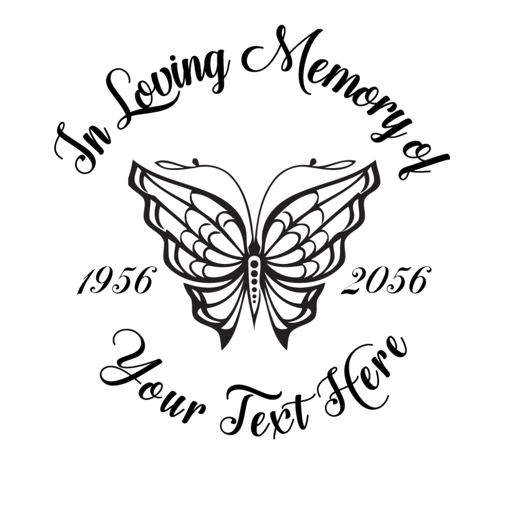 Butterfly Stylized (1024x1024), Png Download