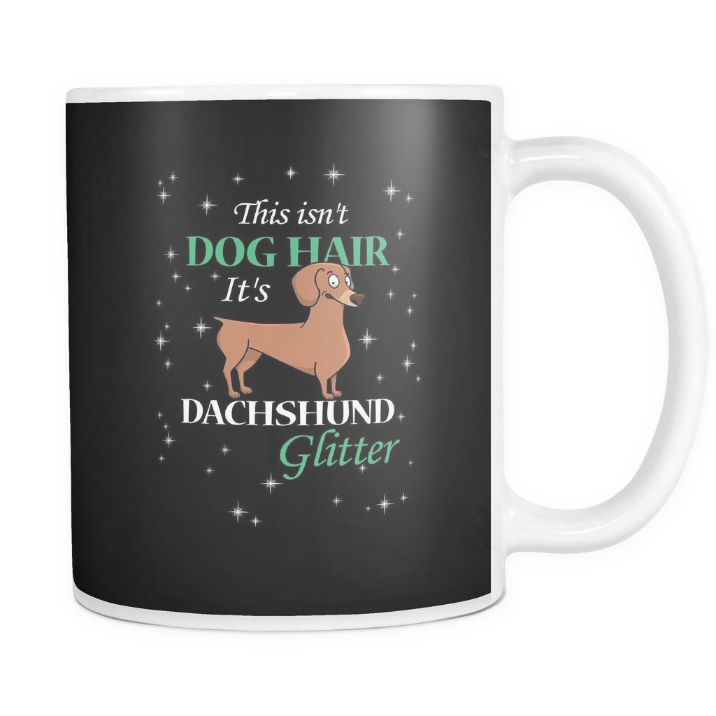 Dachshund Glitter Dog Mugs & Coffee Cups - Dachshund Glitter Dog Tote Bags - Dachshund Bags (1024x1024), Png Download