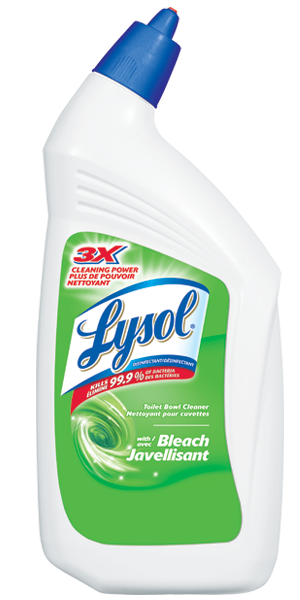 Lysol Toilet Bowl Cleaner (300x600), Png Download